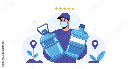 Reliable water delivery services bringing hydration directly to your doorstep with care and efficiency