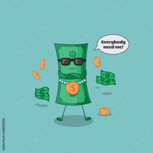 Money with A Luxury and Cool Style