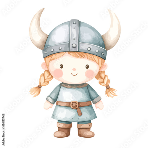 cute little girl viking costume.