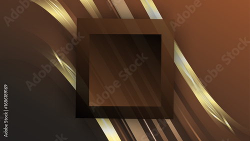 Brown gold background