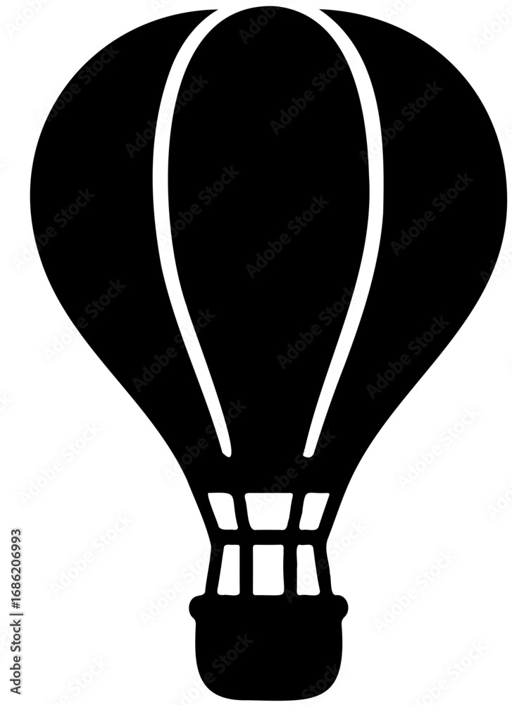 Obraz premium hot air balloon vector illustration