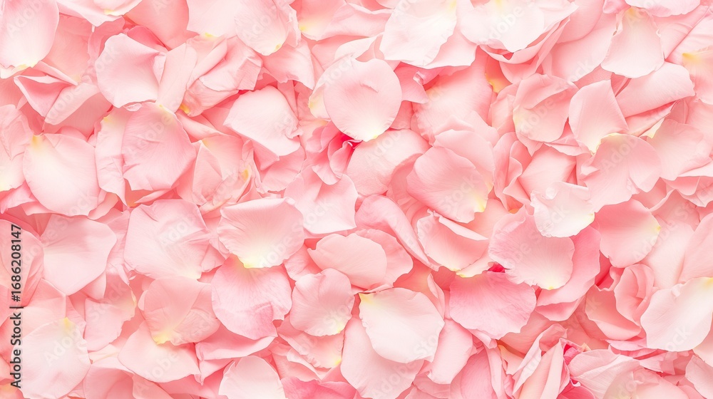 Fototapeta premium Pink rose petals as a background with rose petal patterns, featuring pink flower textures, rose petal patterns, pink flower texture wallpapers, and pink rose daisy petals to show soft floral details.
