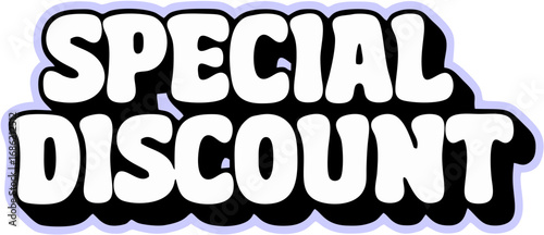 Bold Flash Sale Promotional Text Sticker