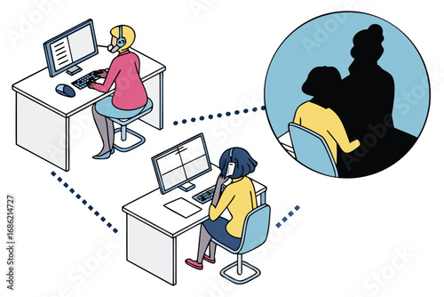 corporate-communication-vector-bundle---employees