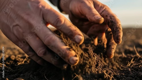 Hands in Soil: Farming, Agriculture, Nature