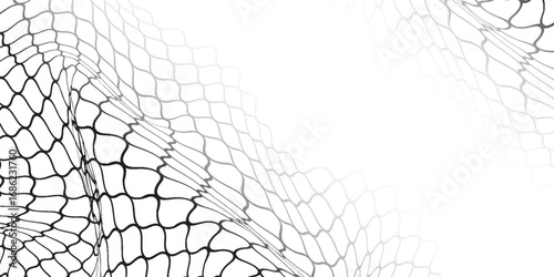 Net pattern. Rope net vector silhouette. Soccer, football, volleyball, tennis and tennis net pattern. Fisherman hunting net rope texture / pattern.
