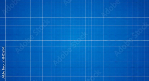 Blueprint Grid: Technical Drawing Background