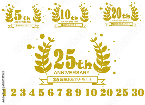 ＡＮＮＩＶＥＲＳＡＲＹ素材
