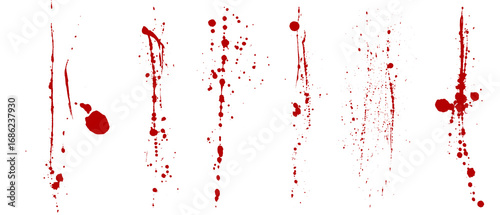 Wallpaper Mural Red Blood Splatter for Science and Medical Education, Social Issues Awareness, and Graphic Design Resource Torontodigital.ca