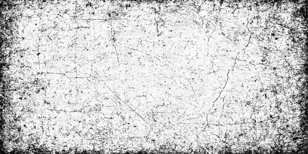 Obraz premium Abstract textured black and white grunge wall background with a rough, old concrete surface