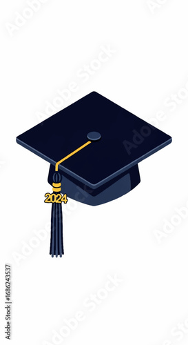 Graduation Cap with 2023 Tassel.
