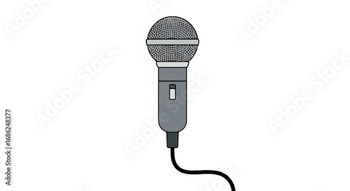 Microphone for recording sound and voice.