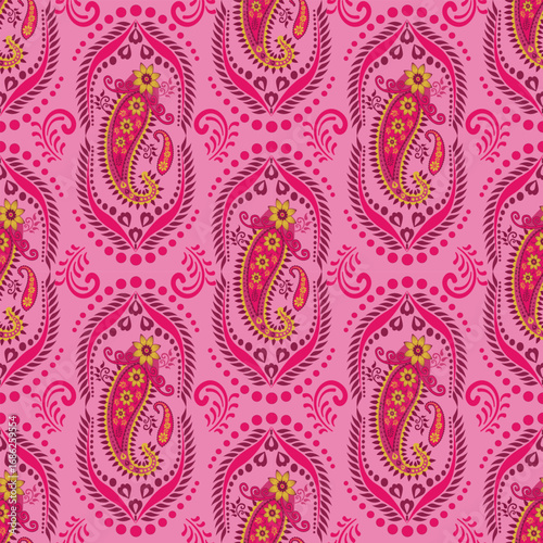 elegant paisley pattern for wallpaper background and textile beautiful paisley originated in persia and paisley is popular in Iran india scotland this paisley design is good for dress shawl scarf rida