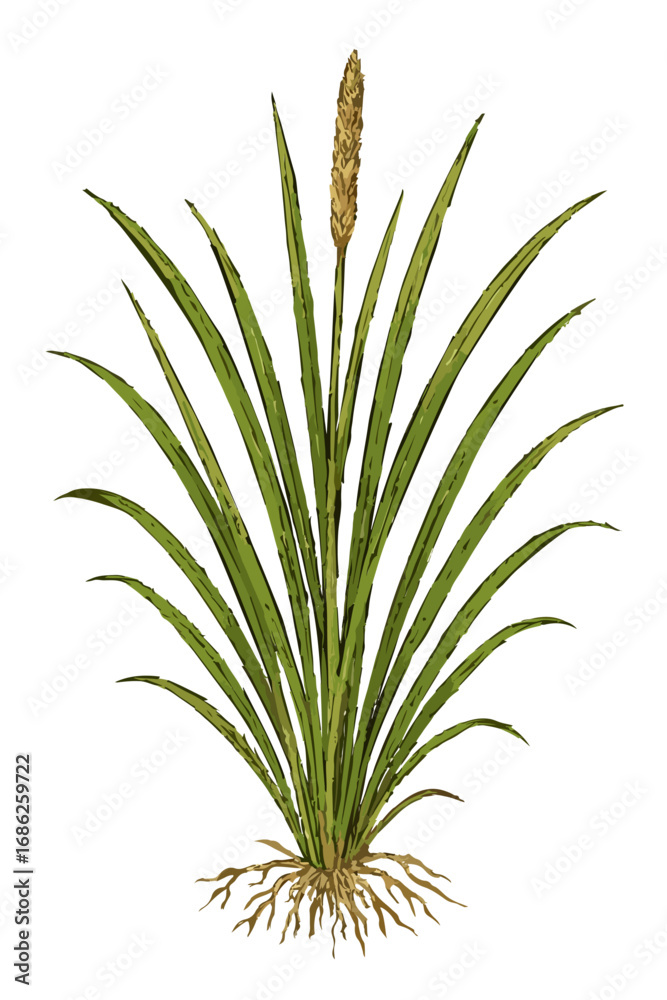 Obraz premium Imperata cylindrica