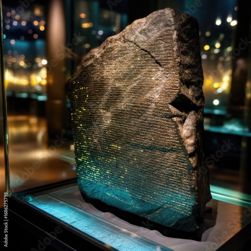 Obraz w ramie Ancient Sumerian Cuneiform Tablet