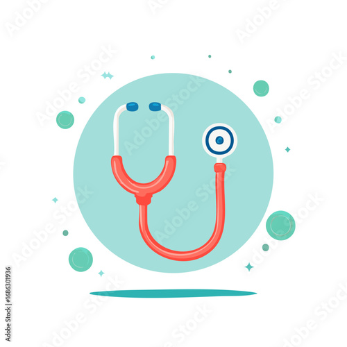 Medical Stethoscope Icon Healthcare, Doctor, Hospital, Examination, Diagnosis