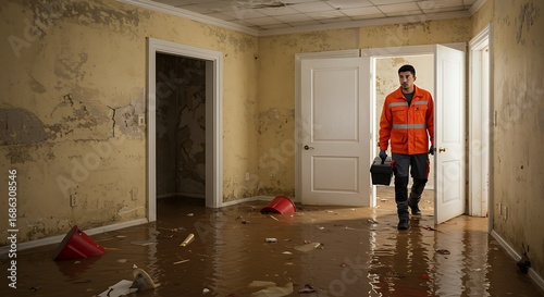 Wallpaper Mural 浸水後の静寂 (Shinsui-go no shijaku) Torontodigital.ca