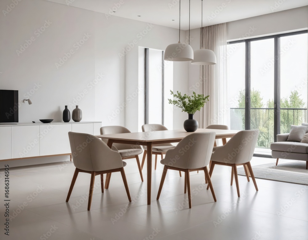 Fototapeta premium モダンリビングルーム