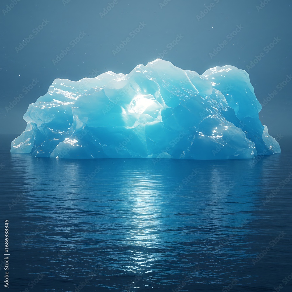 Fototapeta premium 氷晶の聖域