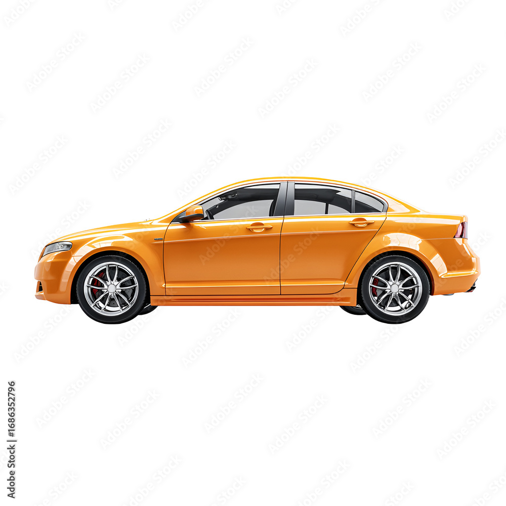 Obraz premium Modern Car Isolated
