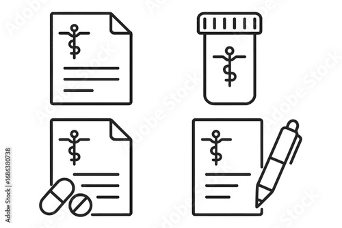 T-shirt thin line icons pack editable stroke web site books cards app UI set vector cartoon illustration transparent background outline ordered collection customizable graphic resources
