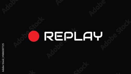 replay icon minimalis