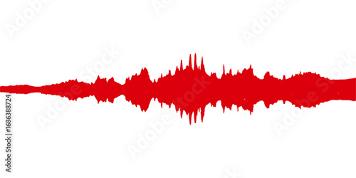 Vector illustration of red blood cells splashing against a grunge flag, a symbol of national pride with a paint splatter texture