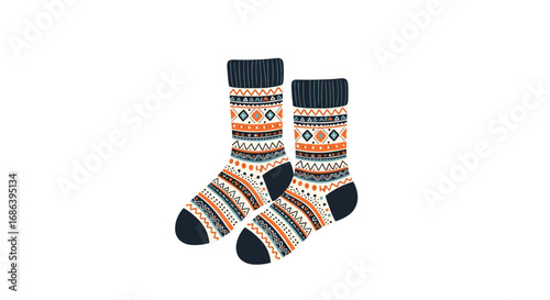 Cozy patterned socks for winter warmth and comfort, perfect for holiday season and gift ideas