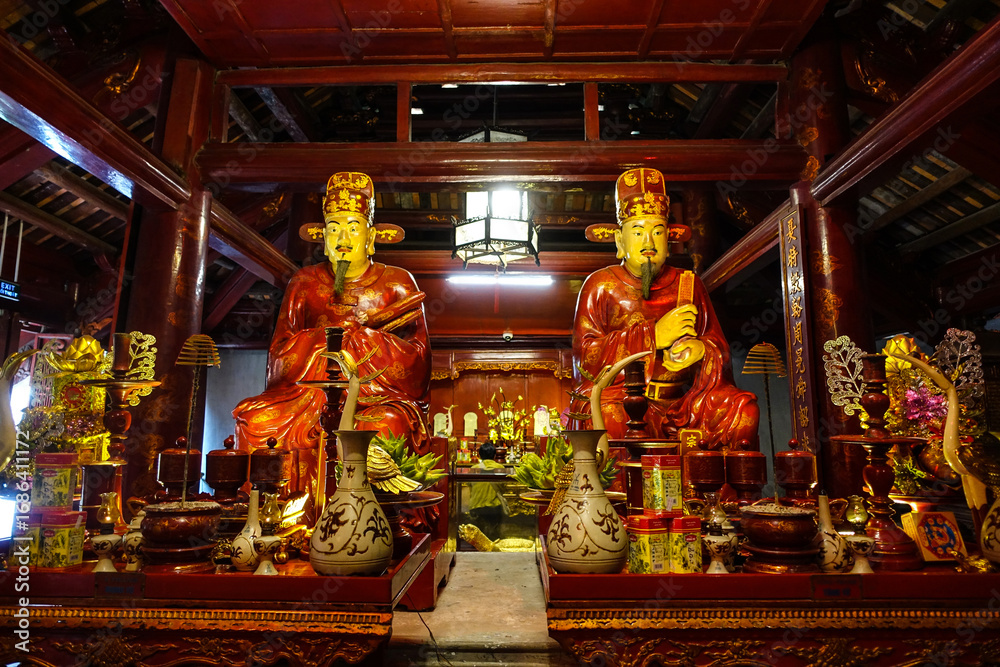 Fototapeta premium Temple of Literature Hanoi 4