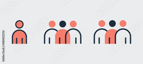 Group of People Icon Set