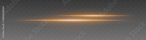 Dual beam set icon. Two narrow glowing lines creating fast motion effect. Transparent background supports digital motion and speed interfaces.