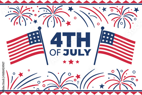 4th of july independence day background