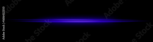 Speedline. Three parallel glowing beams with blurred transitions. Motion effect creates sense of acceleration and energy in symmetrical layout.
