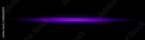 Speedline. Three parallel glowing beams with blurred transitions. Motion effect creates sense of acceleration and energy in symmetrical layout.