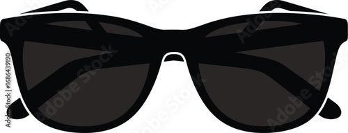 Black sunglasses, a stylish accessory for sun protection and fashion, offering a cool and trendy look for any occasion