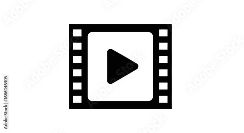 video icon, play button icon, film strip icon, multimedia icon, video player icon, movie icon, film icon, cinema icon, play symbol, media play icon, video vector, film reel icon, digital media icon, v