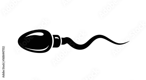 sperm, vector, icon, silhouette, illustration, design, biology, medical, fertility, reproduction, genetics, embryo, anatomy, pregnancy, conception, ovum, fertilization, cell, symbol, science, health, 