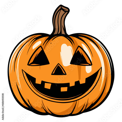 pumpkin, jack-o-lantern, decoration, halloween, festival, vector, transparent background, lantern, october, scary, horror, jack, evil, celebration, isolated