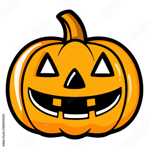 pumpkin, jack-o-lantern, decoration, halloween, festival, vector, transparent background, lantern, october, scary, horror, jack, evil, celebration, isolated