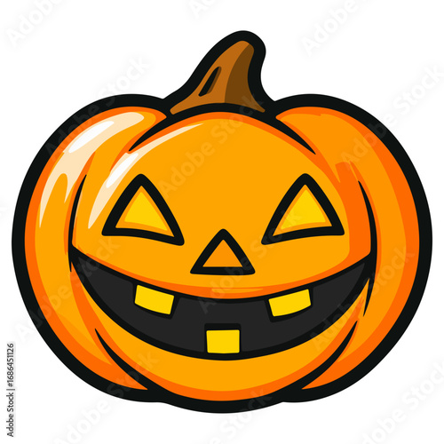 pumpkin, jack-o-lantern, decoration, halloween, festival, vector, transparent background, lantern, october, scary, horror, jack, evil, celebration, isolated