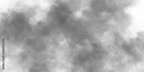 Smoke picture, soft focus, Abstract white smoke on cool grey color background. Sky and cloud formation rain black heavy stormy from natural phenomenon