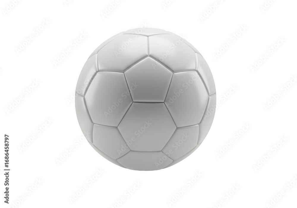 Fototapeta premium Soccer ball isolated on transparent background