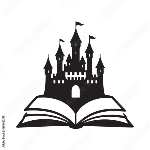castle vector illustration