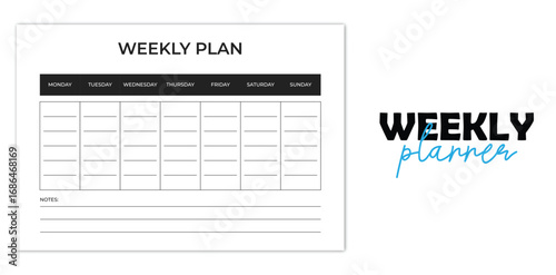 Craft your week with ease A minimalist weekly planner to organize tasks appointments and stay focused on achieving goals