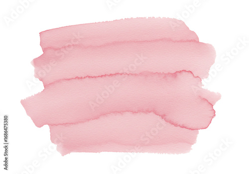 Pink watercolor wash texture abstract background
