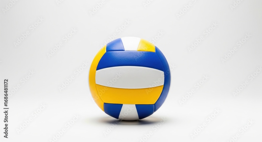 Fototapeta premium Volleyball Isolated on White Background