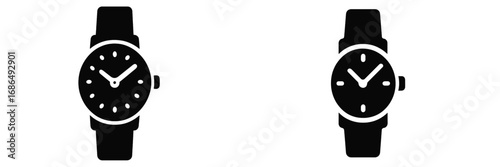 Elegant black and white watch designs showcasing minimalist style and timeless appeal for modern fashion enthusiasts