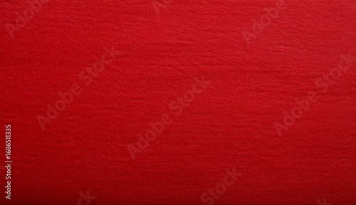 Vibrant Red Leather Texture