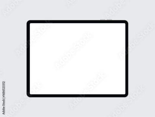 Tablet vector icon set for modern mobile technology and digital communication