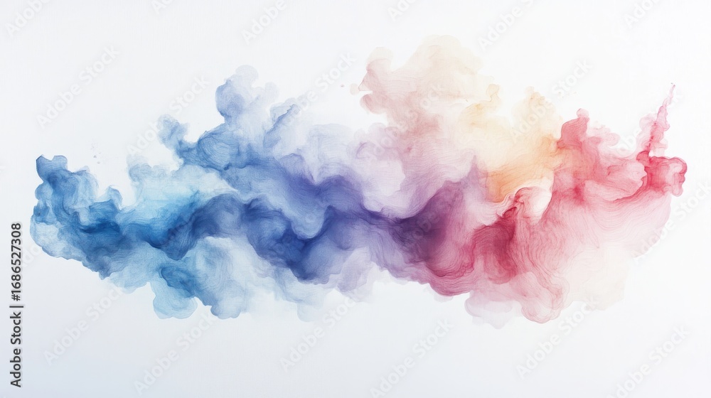 Fototapeta premium clouds on white background 
